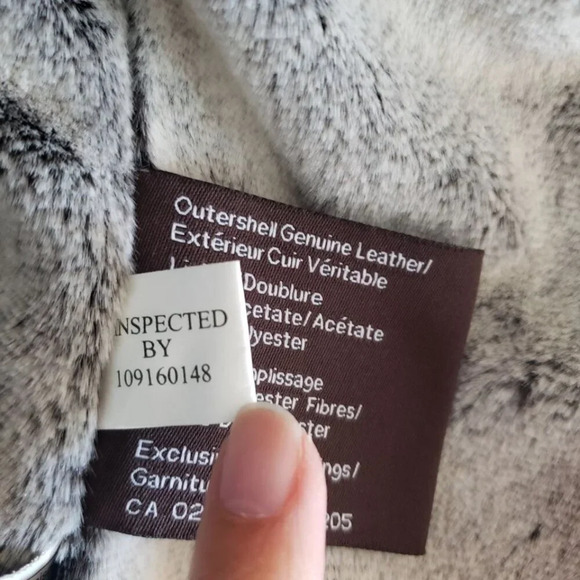 Danier  Leather Moto Jacket Sz XXS - Picture 12 of 14